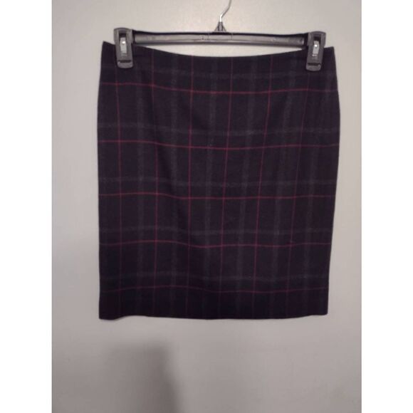 Talbots Size 6 Plaid Wool Suit Seperates Skirt - Picture 1 of 4